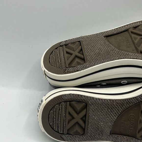 Vtg Converse Chuck Taylor All Star Womens Size 4 Casual Grey Canvas Sneakers - Picture 9 of 11